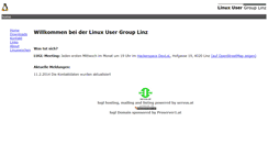 Desktop Screenshot of lugl.at